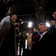 Iraqi priests hold the first mass at the Grand Immaculate Church since it was recaptured from Islamic State in Qaraqosh